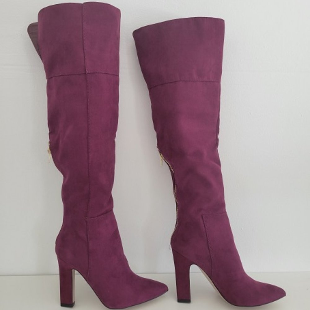Over the knee heeled boots - NEW IN BOX